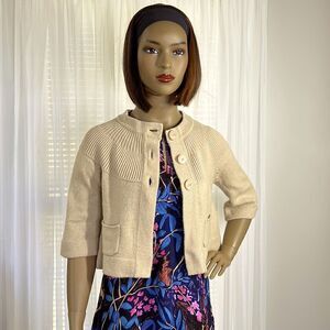 Apostrophe' Cropped Sweater  